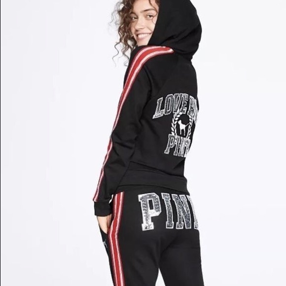 PINK Victoria's Secret Pants - VS PINK Bling Jogger Tracksuit/Sweatsuit/Set💖